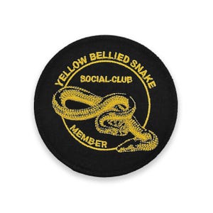 Parche del Club de la Serpiente de Vientre Amarillo