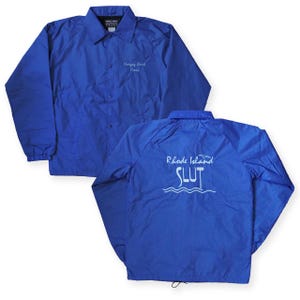 Chaqueta de entrenador Rhode Island Slut