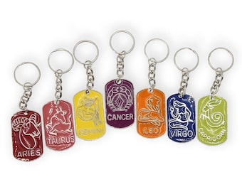 Zodiac Vintage Keychains
