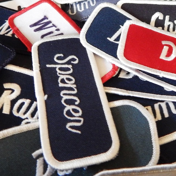 Vintage Assorted Name Patches - image 1