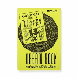 Originales echtes Traumbuch mit den 13 Glückspunkten