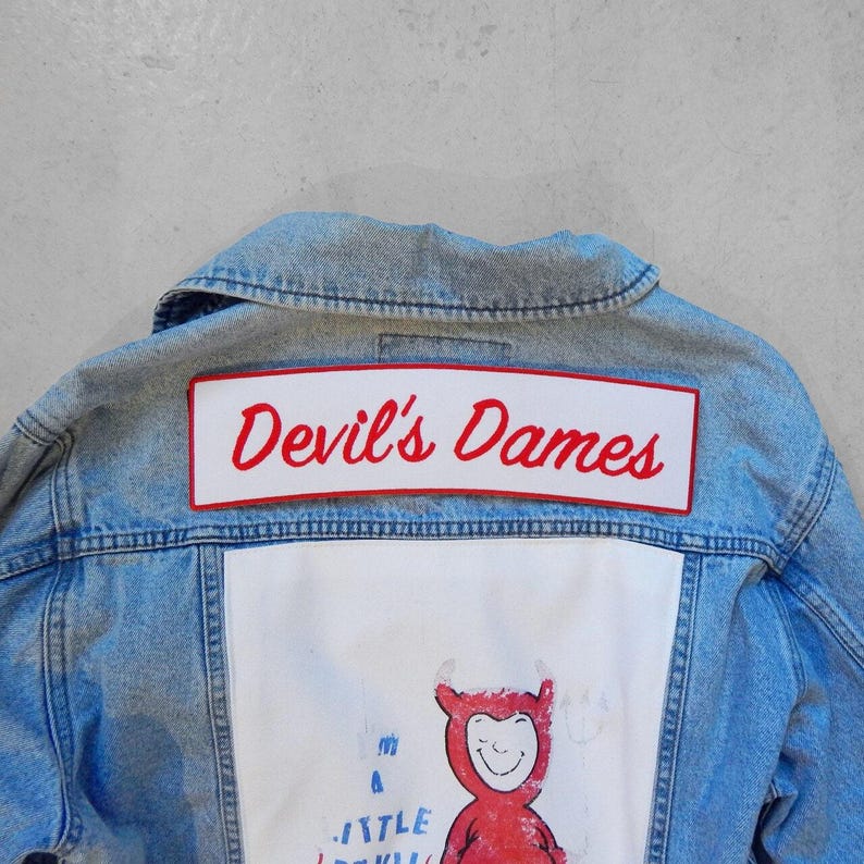Devil's Dames Back Patch image 2