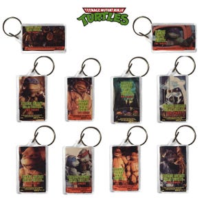 Vintage TMNT-sleutelhangers
