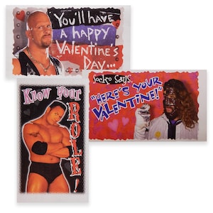 Vintage WWF Valentinstag Karten