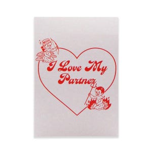 I Love My Partner Card