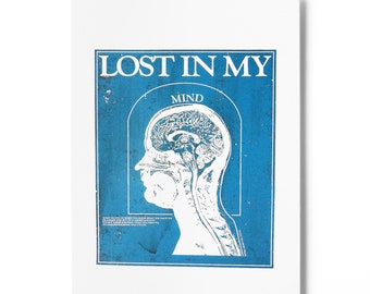 Lost Screen Print