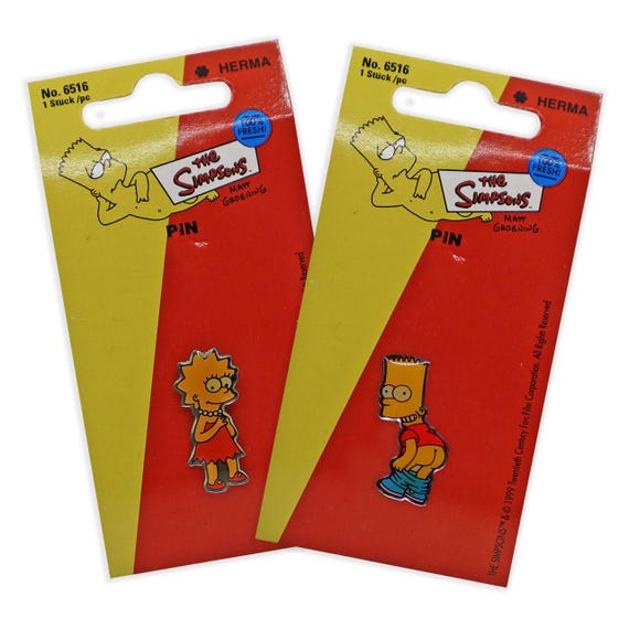 Vintage the simpsons pins - Gem