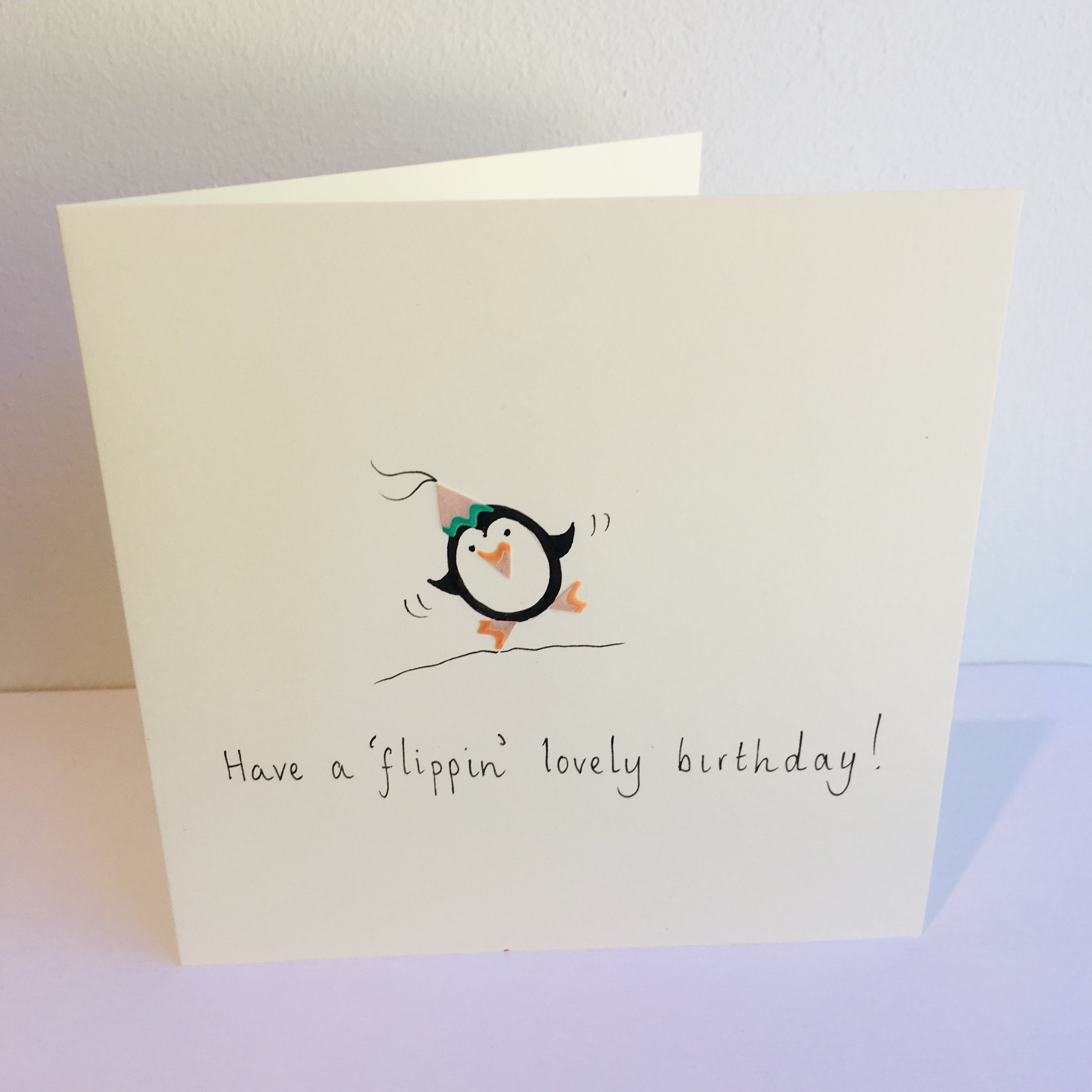 Have a 'flippin' lovely birthday Handmade Pencil | Etsy