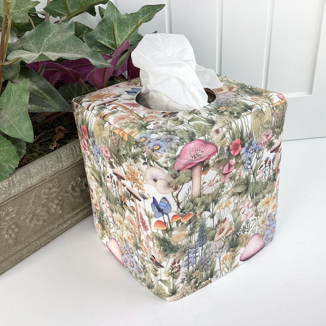 Enchanted Forest Tissue Box Cover - Etsy
