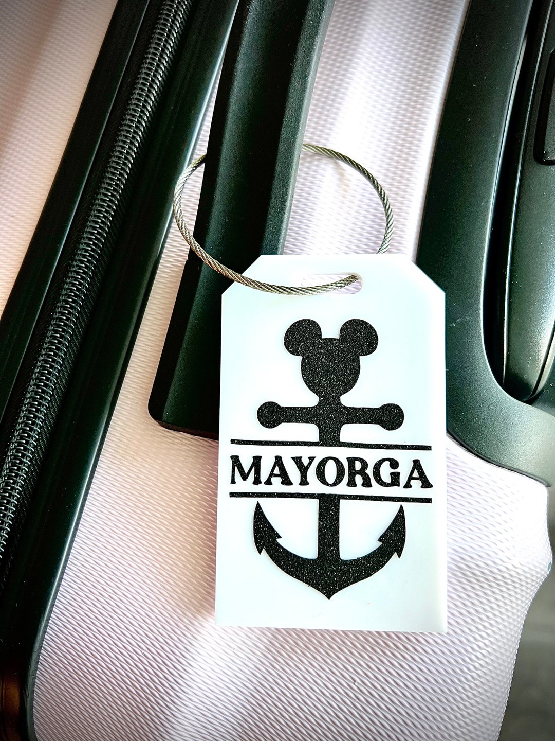 Magical Cruise Inspired Luggage Tag Disney Cruise Luggage Acrylic