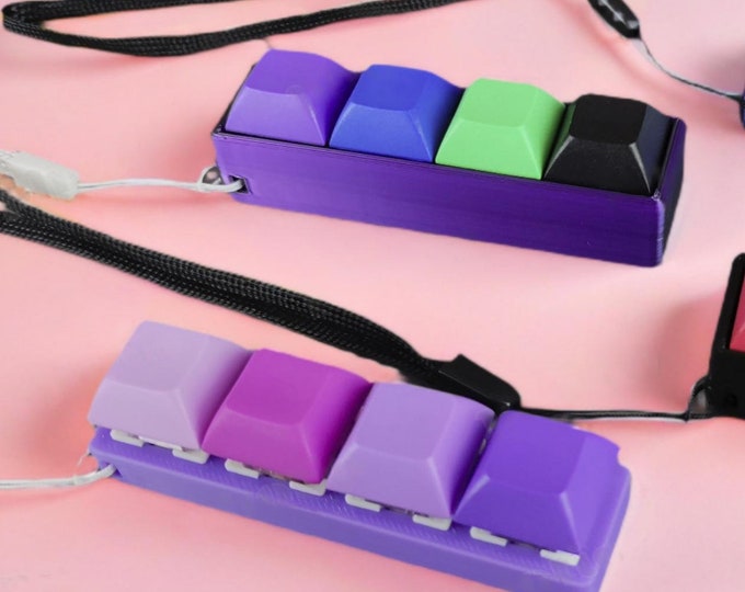 Keyboard Fidget Toys Clicky and Silence  Customizable Colors - Gift for Gamers