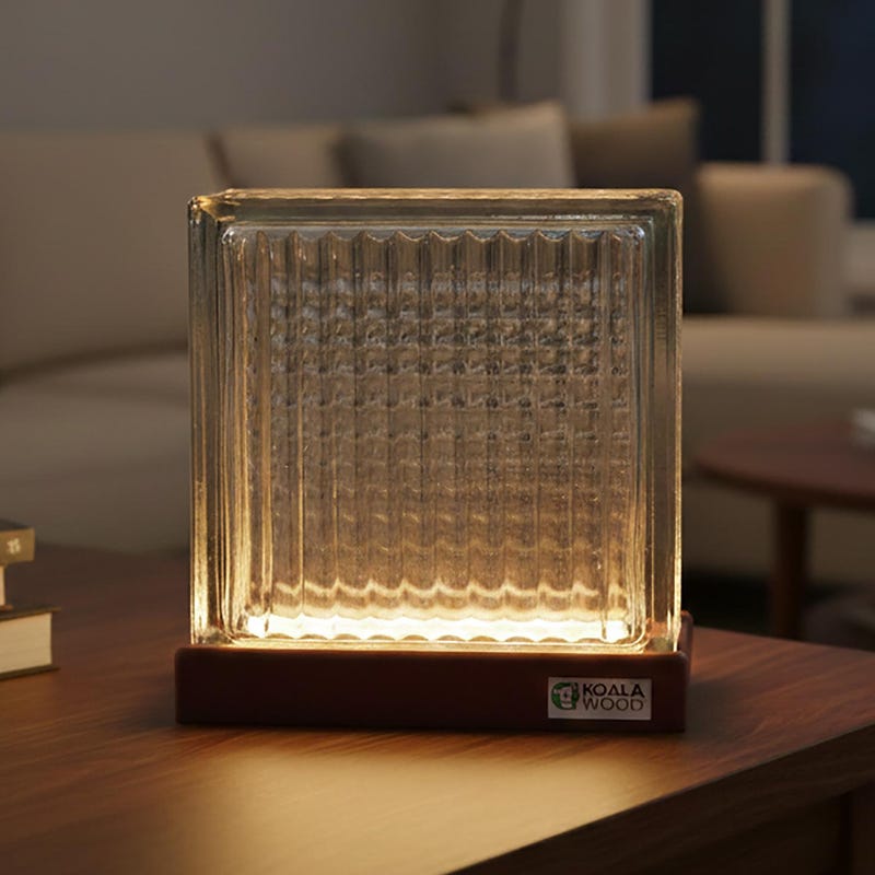 Glass Block Lamp Color - Etsy