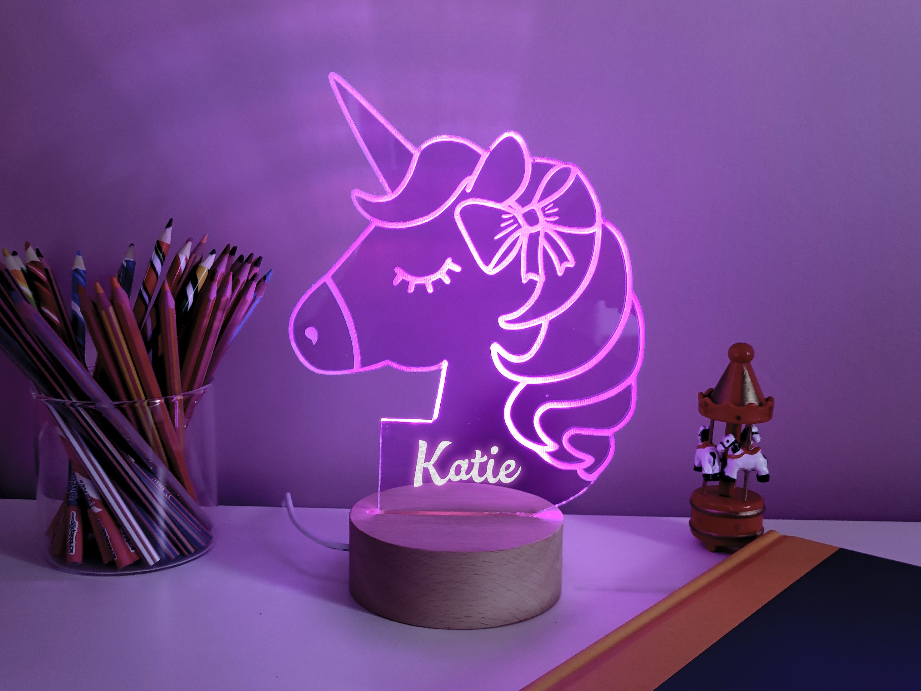 Lampe LED 3D Stitch – UNICORNDOLL