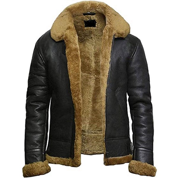 Shearling Jacket - Etsy