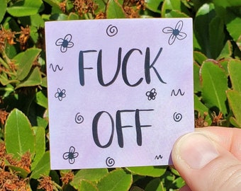 Curse Word Stickers for Laptop, Swear Word Gifts for Best Friend, Cuss Word Stickers for Hydrofask, Sister Christmas Gifts for Women