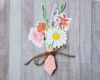 Bloemstickers voor waterfles, bloemenstickerbundel, leuke cadeaus voor tuinders, plantsticker voor laptop, natuurstickers voor hydroflask