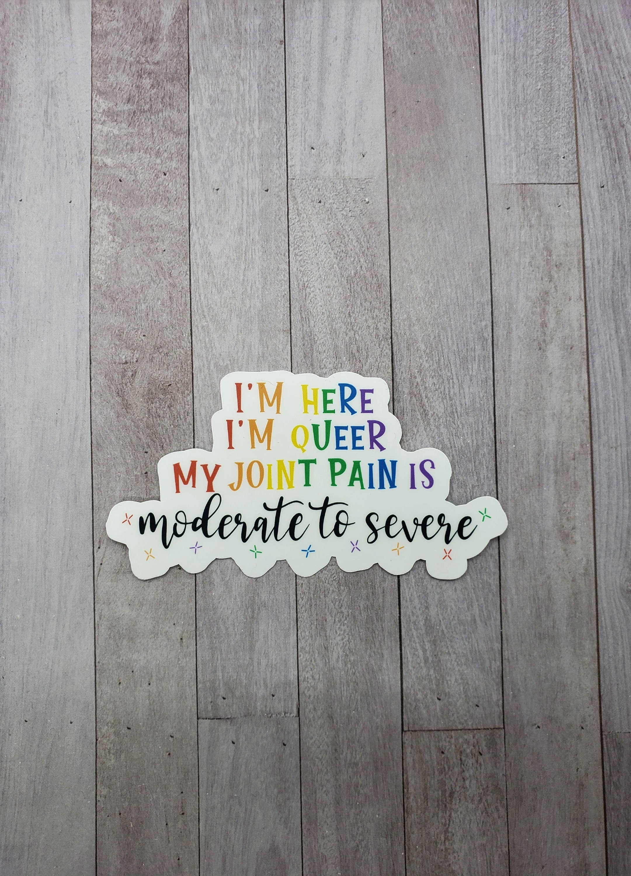 Laptop etc. Pride Gift Sticker Water color Waterproof Sticker for Hydroflask