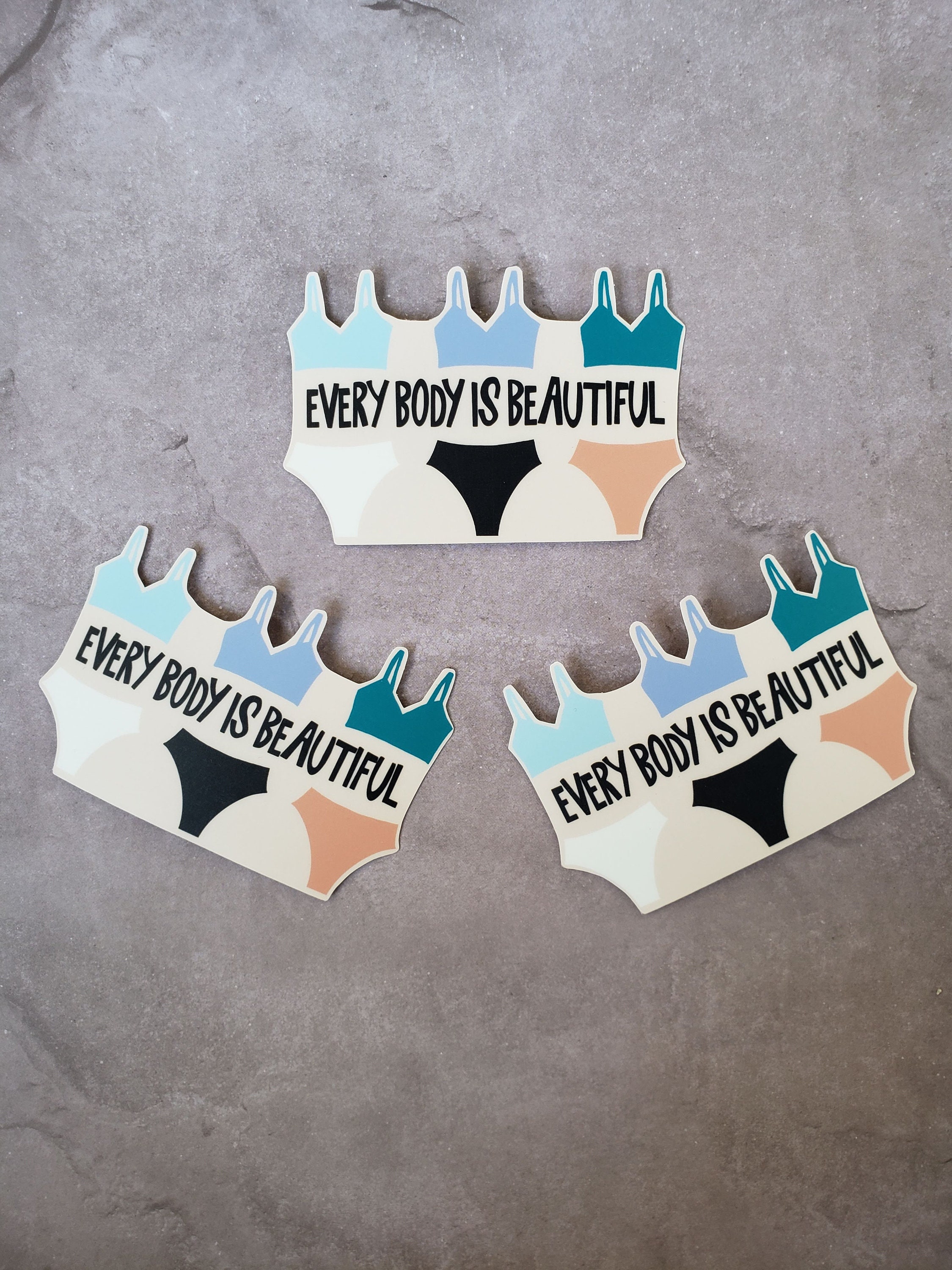 Body Positive Sticker for Laptop, Self Love Stickers for Water Bottle ...
