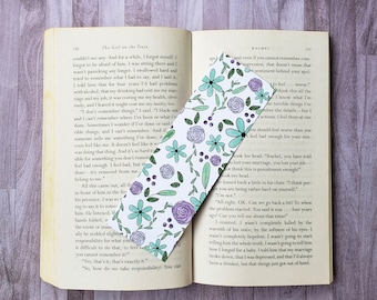 Blumen Lesezeichen für Frauen, Buch-Liebhaber-Geschenk für Kinder Mädchen, süße Lesezeichen für Oma, Lehrer Geschenke für sie, Buchclub-Geschenke für Freunde