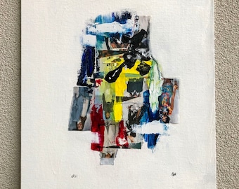 Orignal Mixed Media Art - Reckless Infatuation
