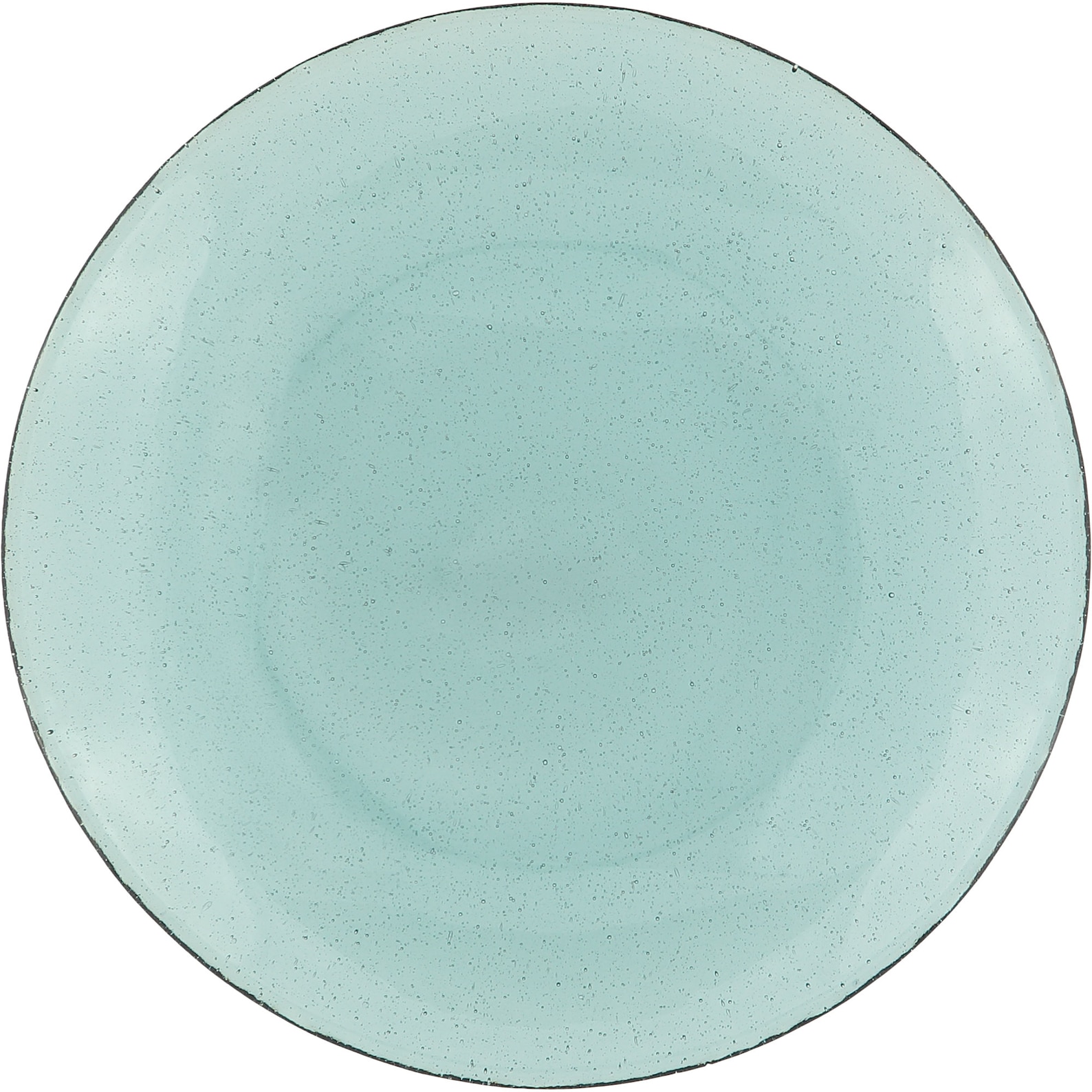 Recycled Bubble Glass Dinner Plates Set of 2 Etsy