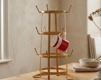 Metal Mug Tree for 12 x Mugs