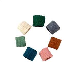 Fair Trade Silky Jute Napkin Rings