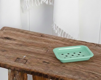 Enamel Soap Dish - 4 Stylish Colours