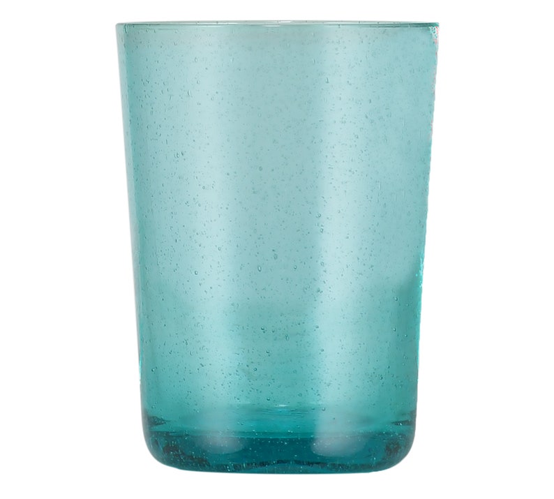 British Colour Standard Bubble Glass Tumbler