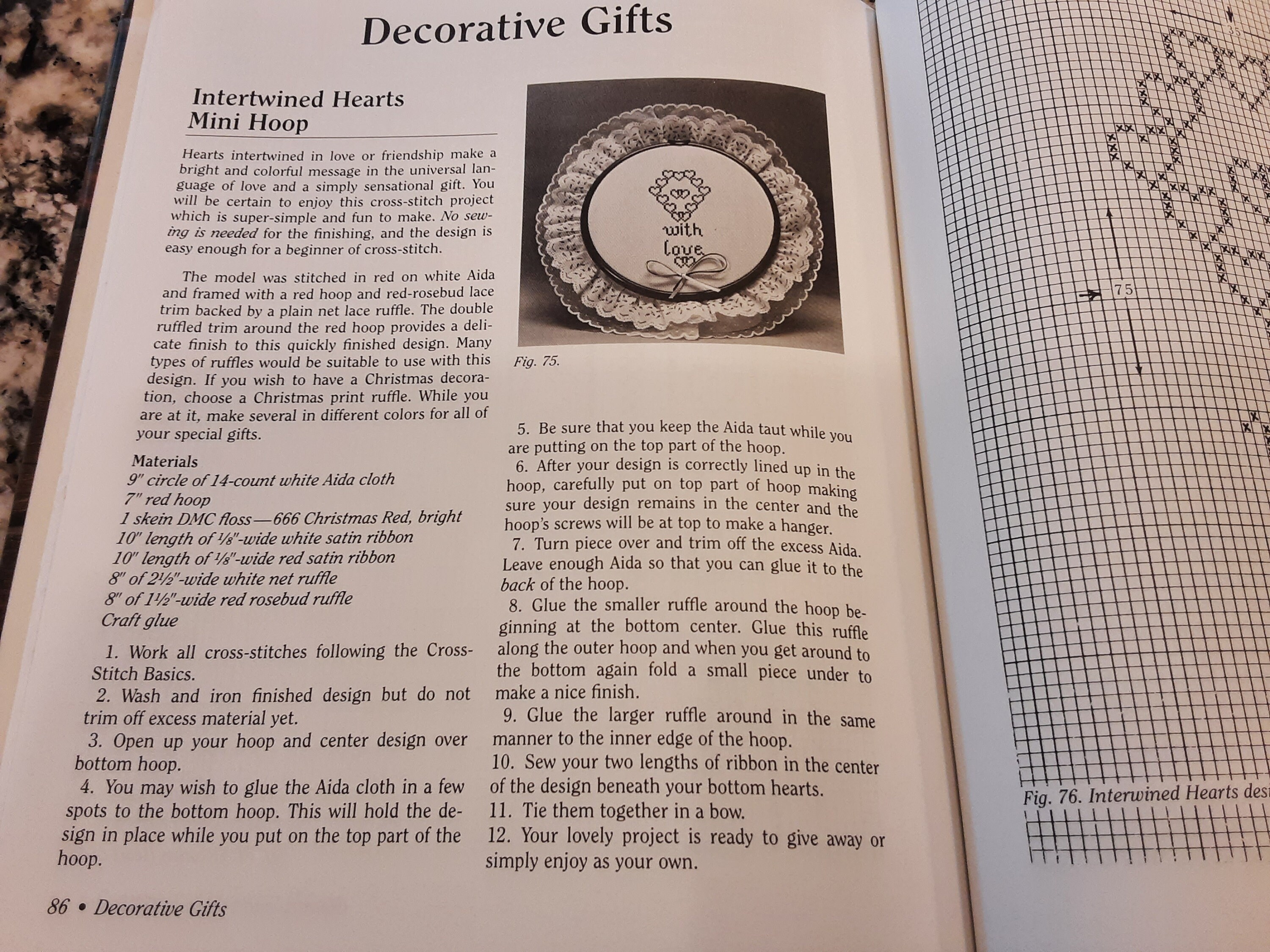 2 Vintage Christmas Cross Stitch Craft Books Etsy UK