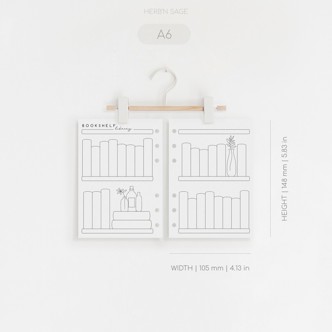 Bookshelf Printable Book Tracker Bookshelf Reading Log - Etsy