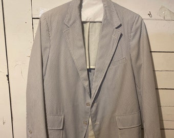 Vintage Searsucker Jacket