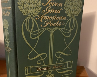 Seven Great American Poets - Beatrice Hart - 1901 Hardcover