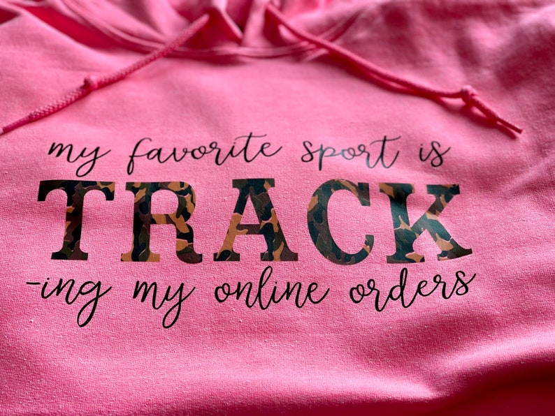 ing my online orders Digital File My Favorite Sport is Track