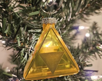 Zelda Triforce Symbol Christmas Ornament