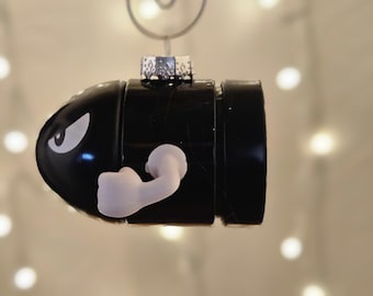 Bullet Bill Christmas Ornament