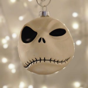 Jack Skellington Head Weihnachtsverzierung