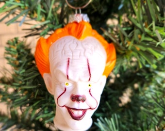 Pennywise Head Christmas Ornament