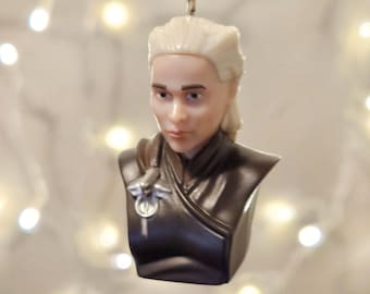 Daenerys Head Christmas Ornament