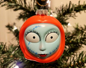 Enfeite de Natal Cabeça de Sally Pesadelo
