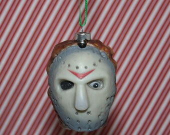 Jason Head Christmas Ornament