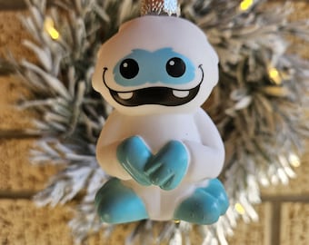 Yeti Abominable Snowman Figure Christmas Ornament