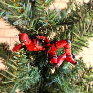 Deadpool Figure (Sexy Pose) Christmas Ornament