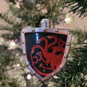 Targaryen Shield Christmas Ornament