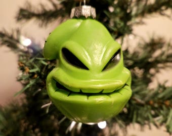 Oogie Boogie Head Christmas Ornament