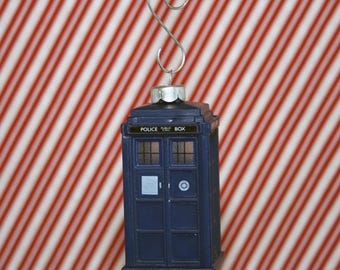 Doctor Who TARDIS (V1) Christmas Ornament