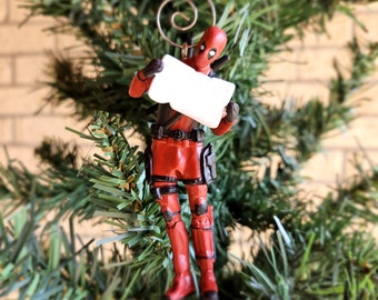 Figura Deadpool (pose b) Adorno navideño
