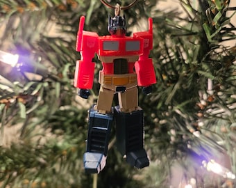 Optimus Prime Figure Christmas Ornament