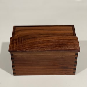 Wood Salt Cellar with Unique Lid, Salt Pig, Pinch Pot, Pinch Bowl, Includes Personalization, Walnut Hardwood image 4