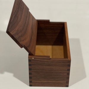 Wood Salt Cellar with Unique Lid, Salt Pig, Pinch Pot, Pinch Bowl, Includes Personalization, Walnut Hardwood image 5